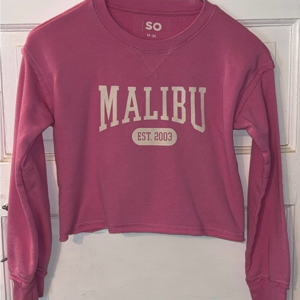 SO Vibrant Pink Sweatshirt
